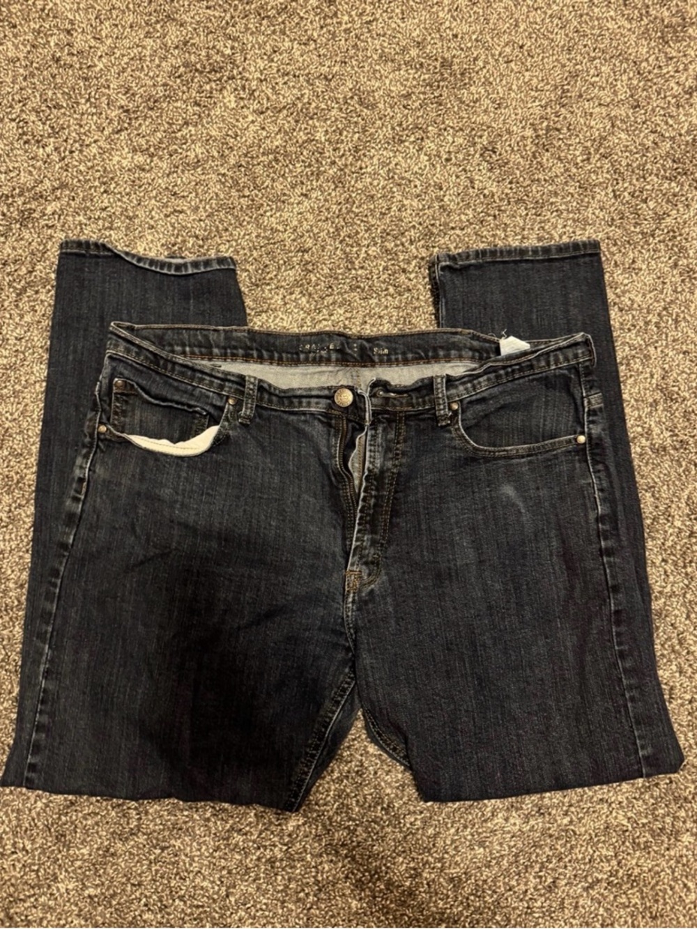 Lee Slim Men's Dark Indigo Jeans